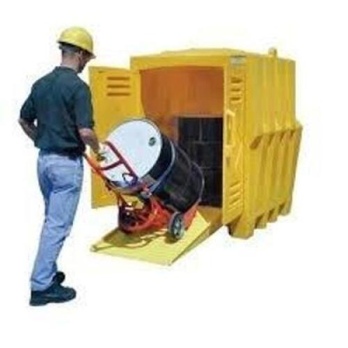 DESCRIPTION: (1) SPILL PALLET BRAND/MODEL: EAGLE #5PW03 INFORMATION: FOR 4 DRUMS, 66 GAL SPILL CAPACITY, 8,000 LB LOAD CAPACITY, YELLOW SIZE: 57 1/2"