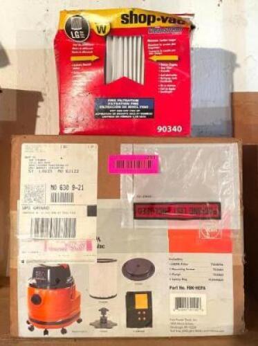SHOP VAC HEPA CONVERSION KIT WITH HEPA FILTER