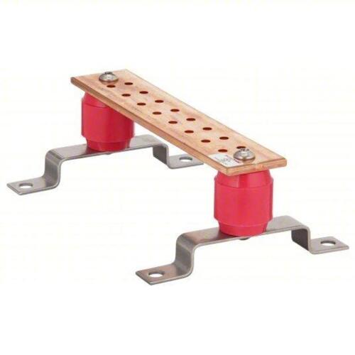 DESCRIPTION: (2) GROUNDING BUSBAR BRAND/MODEL: HUBBELL #22LU64 INFORMATION: COPPER SIZE: 10" L RETAIL$: $192.75 EA QTY: 2