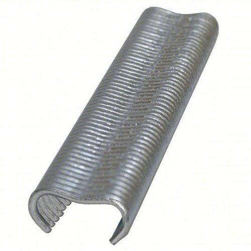DESCRIPTION: (2) PACKS OF (1000) HOG RING STAPLES BRAND/MODEL: MALCO #5KNX1 INFORMATION: HOG RING STAPLE, 3/4 IN CROWN WD, STEEL, 14 GA, SILVER RETAIL