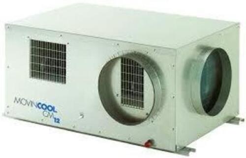 DESCRIPTION: (1) CEILING MOUNTED PACKAGED AIR CONDITIONER BRAND/MODEL: MOVINCOOL #CM12 INFORMATION: 10,500 BTU, 324 CFM, STANDARD INTERNAL PUMP AND AU