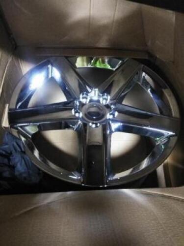 DESCRIPTION: (1) WHEEL INFORMATION: MUST COME IN AND INSPECT QTY: 1