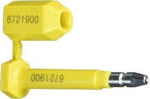 DESCRIPTION: (1) BOX OF (1000) BOLT SEAL BRAND/MODEL: PRODUCT NUMBER #56YJ74 INFORMATION: YELLOW RETAIL$: $959.80 TOTAL QTY: 1