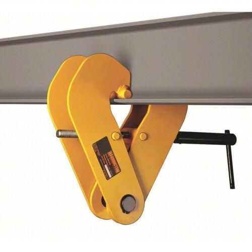 DESCRIPTION: (1) BEAM LIFTING CLAMP BRAND/MODEL: HARRINGTON/23XT09 RETAIL$: $211.36 SIZE: 7 1/2 in Max Jaw Opening, 3 in Overall Dp QTY: 1