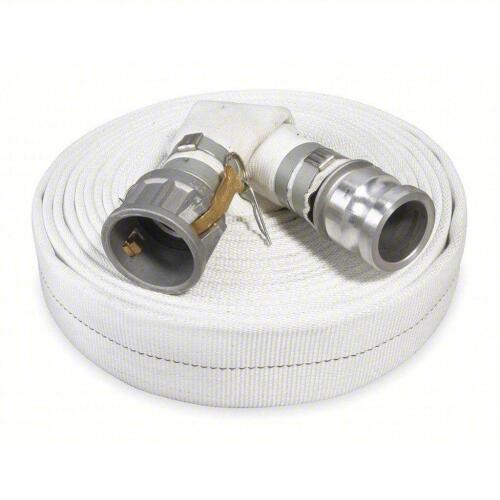 DESCRIPTION: (1) WATER DISCHARGE HOSE BRAND/MODEL: 1ZMU2A INFORMATION: WHITE, 125PSI RETAIL$: $293.65 SIZE: 4" ID X 50' QTY: 1