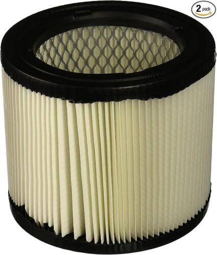 DESCRIPTION: (2) SHOP VAC FILTERS BRAND/MODEL: SHOP VAC RETAIL$: $34.94/EA SIZE: 5.75"L x 5.75"W x 5"H QTY: 2