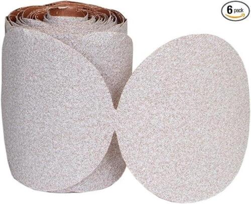 DESCRIPTION: (6) ROLLS OF (100) ABRASIVE DISCS BRAND/MODEL: NORTON/31464 INFORMATION: P80 GRIT RETAIL$: $41.94 SIZE: 5" DIAMETER QTY: 6