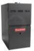 DESCRIPTION: (1) UPFLOW GAS FURNACE HEATER BRAND/MODEL: GOODMAN/GMES801005CX INFORMATION: 100,000 BTU/BLACK/MULTI-SPEED/MISSING TOP COVER, MUST COME I