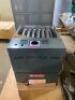 DESCRIPTION: (1) UPFLOW GAS FURNACE HEATER BRAND/MODEL: GOODMAN/GMES801005CX INFORMATION: 100,000 BTU/BLACK/MULTI-SPEED/MISSING TOP COVER, MUST COME I - 3