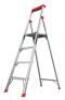 DESCRIPTION: (1) PLATFORM STEPLADDER BRAND/MODEL: LITTLE GIANT/15270-001 INFORMATION: CAPACITY: 300 LBS/4-STEPS RETAIL$: 205.97 SIZE: 6'LADDER HEIGHT