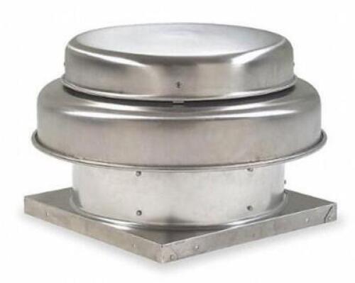 (1) DIRECT DRIVE AXIAL EXHAUST VENTILATOR W/MOTOR