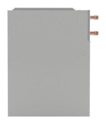 DESCRIPTION: (1) HYDRONIC AIR HANDLER BRAND/MODEL: RINNAI/AH166CP INFORMATION: SILVER/1600 CFM RETAIL$: 1,308.00 SIZE: 21"W X 28"H X 20.5"D QTY: 1