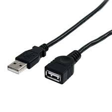 (1) BOX OF APPROX (50) USB AF-A EXTENSION CABLES