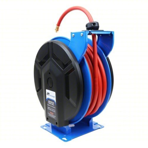 (1) SLOW RETURN AIR/WATER HOSE REEL