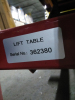 (1) MANUAL MOBILE SCISSOR-LIFT TABLE - 4