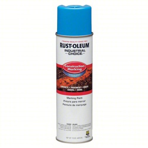 (6) CAUTION BLUE MARKING PAINT
