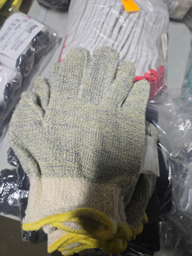 (12) PAIR COTTON KNIT GLOVES