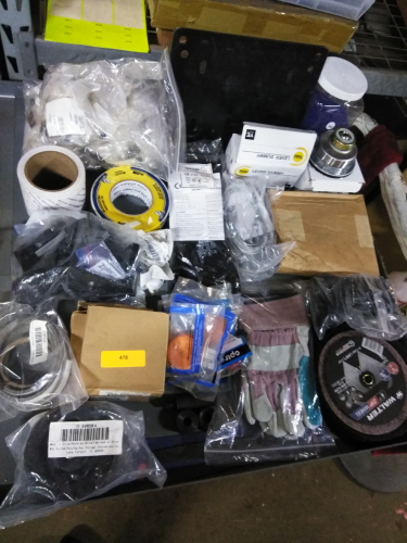 (1) TABLE OF MISC ITEMS