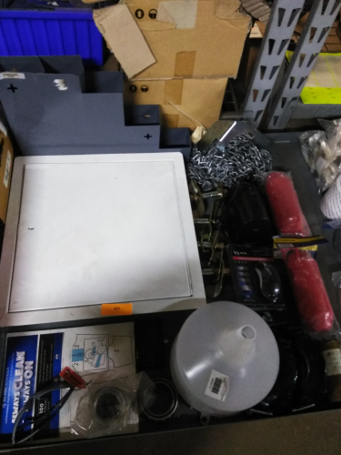 (1) TABLE OF MISC ITEMS