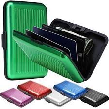 (1) CASE OF APPROX (50) METAL WALLETS