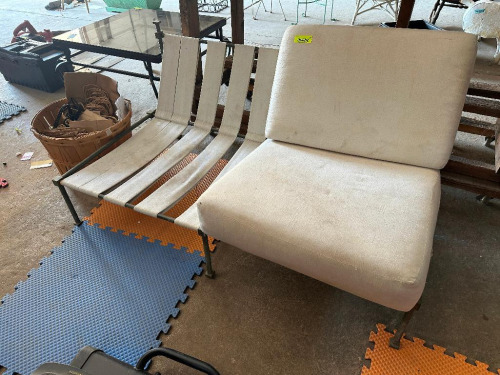VINTAGE PATIO LOVE SEAT