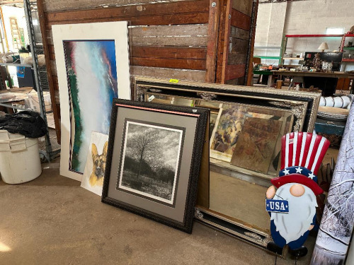 LARGE GROUP OF ASSORTED ART