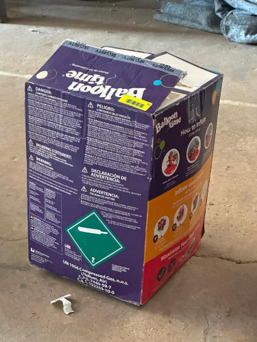 HELIUM TANK