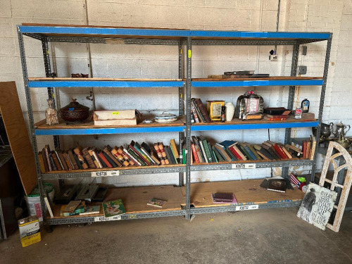 (2) - SECTIONS OF SHELVING