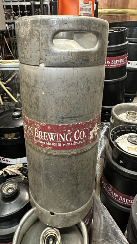 (4) 1/6 BBL STAINLESS KEGS