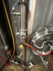 A 15 BBL VERTICAL STAINLESS STEEL FERMENTATION / CONDITIONING TANK - 5