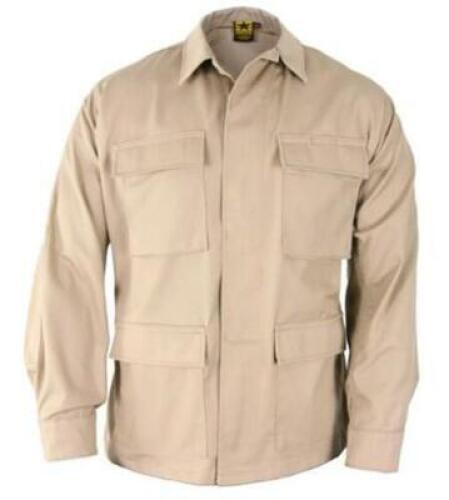 DESCRIPTION: (6) MILITARY COAT BRAND/MODEL: PROPPER/F545438250XS2 INFORMATION: KHAKI/4-FRONT POCKETS RETAIL$: 48.54 EACH SIZE: XS [29 TO 32"CHEST SIZE