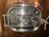 BOHEMIAN-STYLE COPPER-CLAD BREWHOUSE SYSTEM FEATURING MASH/LAUTER TUN, BOIL KETTLE, AND HOT LIQUOR TANK. INCLUDES STAINLESS VALVE MANIFOLD, PLATE HEAT EXCHANGER, AND CONTROL PANELS. - 14