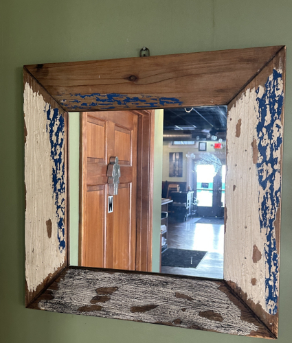 SMALL FRAMED MIRROR