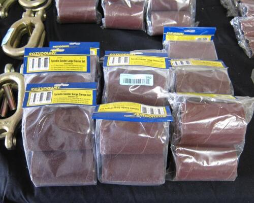 (8) - ASSORTED SANDER SLEEVES SETS