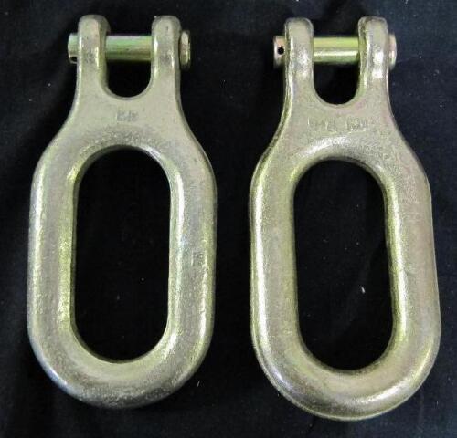 (2) - SHACKLES WITH PINS