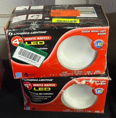 (2) - ASSORTED CELING LIGHTS