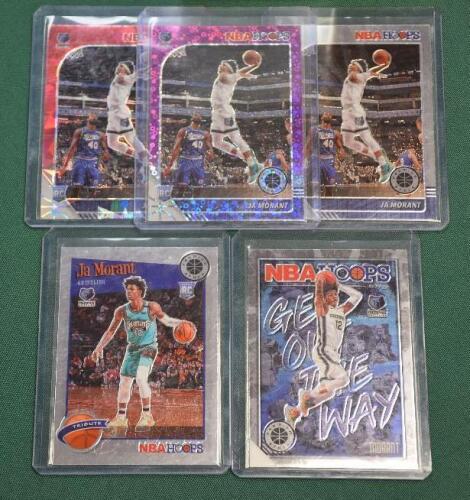(5) - JA MORANT / ROOKIE CARDS