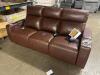 GREYTMEL LEATHER POWER RECLINGING SOFA WITH WIRELESS CHARGER - 4