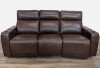 GREYTMEL LEATHER POWER RECLINGING SOFA WITH WIRELESS CHARGER