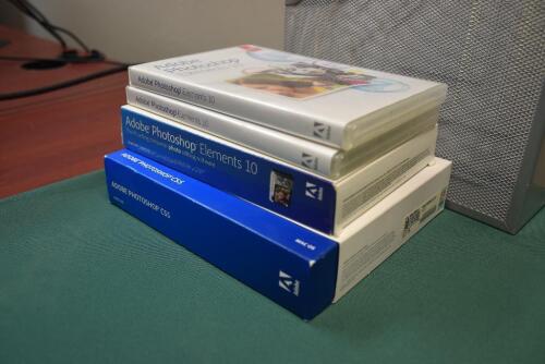(4) - PHYSICAL COPIES OF ADOBE PHOTOSHOP ELEMENTS 10