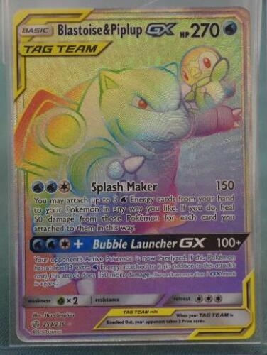 BLASTOISE AND PIPLUG GX