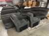 HUTCHENSON 7-PC. FABRIC SECTIONAL WITH 3 POWER RECLINERS, POWER HEADRESTS AND 2 CONSOLES WITH USB - 2
