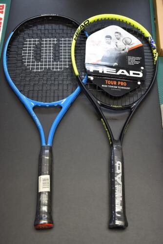 (2) - NEW TENNIS RACKETS