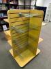 30" X 30" FOUR WAY WOODEN SLAT WALL FLOOR DISPLAY - 2