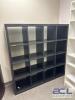 58" X 58" SIXTEEN GROUP CUBY SHELVE - 8