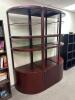 70" X 23" THREE PIECE FLOOR DISPLAY / CHINA BUFFET CABINET. - 2