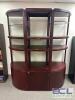 70" X 23" THREE PIECE FLOOR DISPLAY / CHINA BUFFET CABINET. - 6