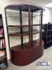70" X 23" THREE PIECE FLOOR DISPLAY / CHINA BUFFET CABINET. - 7