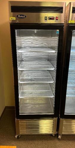 ATOSA SINGLE GLASS DOOR MERCHANDISER COOLER.