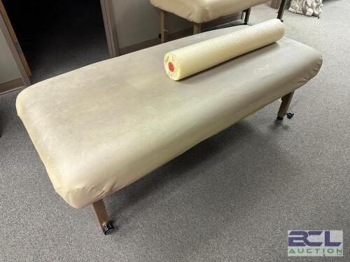 MASSAGE THERAPY BED.